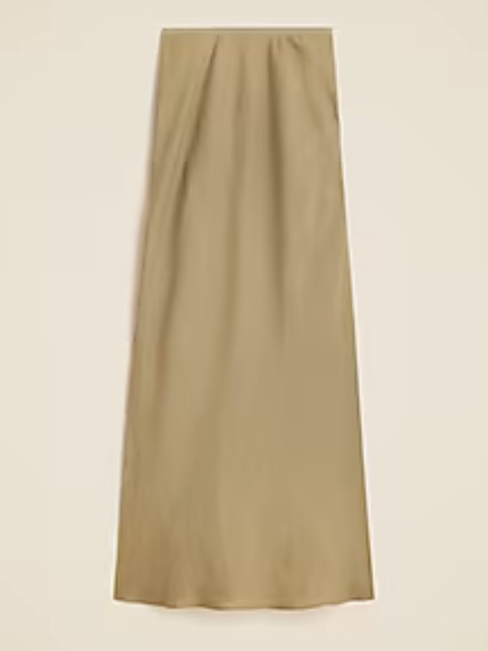 J. Crew faded olive linen slip Skirt